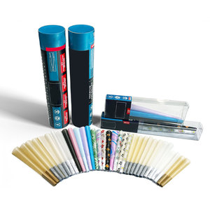 Tùy chỉnh in logo thương hiệu trong suốt PP Pet PVC gói bán lẻ Pre CuộN hiển thị bao bì Pre cán nón rõ ràng hộp nhựa - Product Image 4