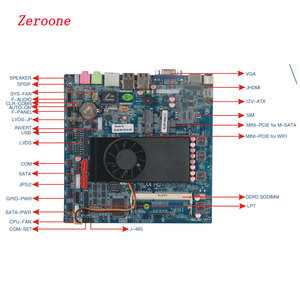 Intel 170*170mm Core <span class=keywords><strong>i5</strong></span> <span class=keywords><strong>3317U</strong></span> Dual Core Hỗ Trợ HM65 Chipset Cho Công Nghiệp Mainboard - Product Image 5
