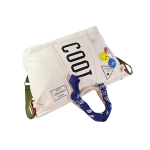 Canvas Overnight <b>Bag</b> Large Travel for Women Carry on Shoulder Duffle - Product Image 4