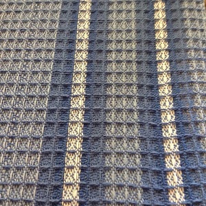 100% Cotton màu trắng vải Waffle 150 cm chiều rộng siêu mềm cổ điển mô hình vật liệu chăn vua nữ hoàng Kích thước bền vững - Product Image 3