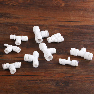 Direct Drinking Water <b>Machine</b> Clipless Connector 2/3/4 Point Tee for RV <b>Car</b> White Quick Connector for Water Filter Parts - Product Image 2