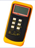 Termometer Digital Probe Termokopel 2 Saluran Ganda K