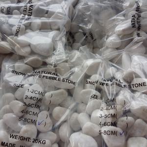 River Rock หินกรวดสีขาวสำหรับตกแต่งตู้ปลา - Product Image 3