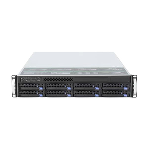 เซิร์ฟเวอร์ Xeon 6133 พร้อมพื้นที่จัดเก็บขนาดใหญ่ 8 ช่องใส่ฮาร์ดดิสก์ แบบ 2U Rack NAS รองรับฮาร์ดดิสก์ขนาด 3.5 นิ้ว 12 ตัว  แบบ Hot-swap สำหรับคลาวด์เซิร์ฟเวอร์ - Product Image 1