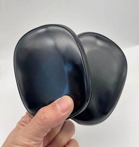 Blank Empty Hard Shell for <strong>Airpods</strong> <strong>Max</strong> Black Plastic Grooved <strong>Cover</strong> for Headphone Earphone Grooved PC Case - Product Image 1