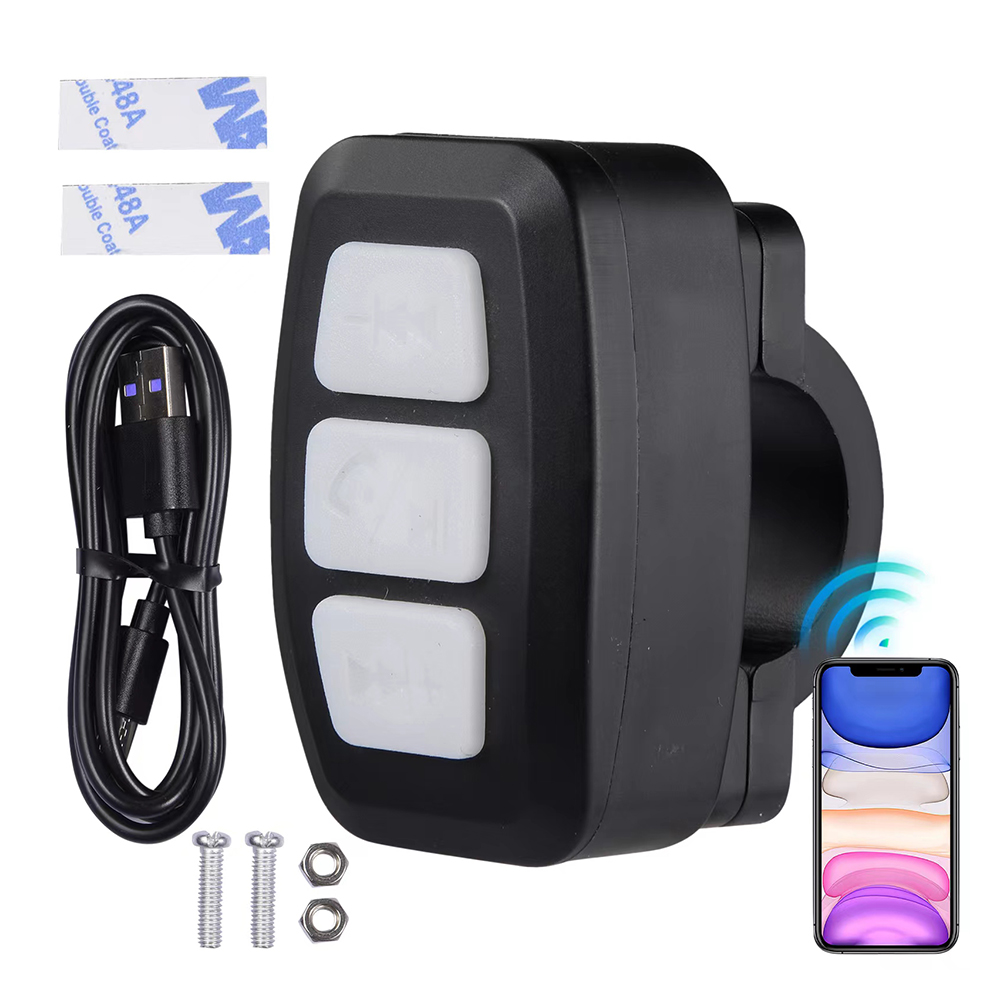 Namvo Phone Bluetooth Remote für Motorrad Auto Fahrrad Helm Headset