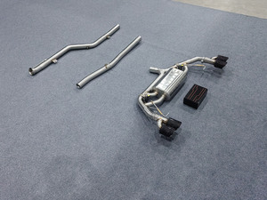 Hot Bán ống xả 3.5 "đến 3" cho BMW X3 X4 G01 G02 m40i B58 3.0T 304 đánh bóng catback valved Muffler điều khiển từ xa - Product Image 2