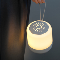 Lampe de chevet LED ABS au design minimaliste, capteur tactile, lumière chaude à intensité variable, lampe de table rechargeable par USB, décoration d'intérieur, 6000mAh