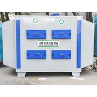 Boîte d'adsorption au charbon actif en acier inoxydable, équipement de purification des gaz résiduels d'atelier pour ligne de production de revêtements