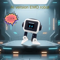 Настольный робот EMO на базе ИИ, ESP32-S3, интеллектуальный интерактивный робот для чата и танцев, набор для самостоятельной сборки и разработки