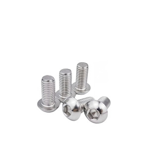 Tùy chỉnh thép không gỉ <span class=keywords><strong>iso7380</strong></span> nút Đầu ổ cắm vít | Đồng bằng kết thúc Lớp 4 Metric chủ đề (M3-M12) OEM/ODM có sẵn - Product Image 4