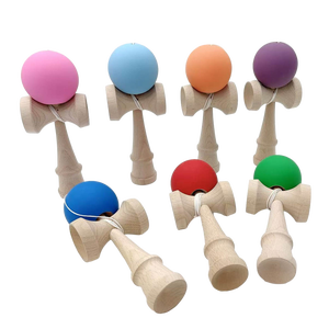 Groothandel in massief houten traditionele Japanse <span class=keywords><strong>Kendama</strong></span> houten speelgoed voor volwassenen - Product Image 4