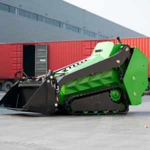 Cargador de Dirección Deslizante para Uso en Huertos de Frutas La Minicargadora de Bajo Precio Más Económica Buen Rendimiento. - Product Image 1