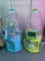 Distributeur automatique de jouets à capsules à monnayeur, 10 cm 12 cm, pour œufs surprise, bonbons et figurines, pour enfants, destiné aux centres commerciaux intérieurs