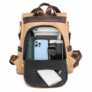 Mochila de mujer barata de fábrica, mochilas de viaje antirrobo, bolsos de hombro para chicas adolescentes, mochila escolar de gran capacidad - Product Image 6