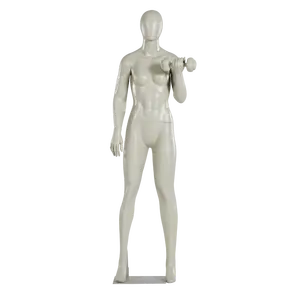 Thể thao Không Đầu Tập Thể Dục Nữ Mannequin