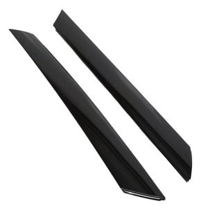 Para Kia: Embellecedor de pilar de parabrisas 861702K500 de plástico ABS TPEE con instalación de cinta adhesiva - Product Image 1