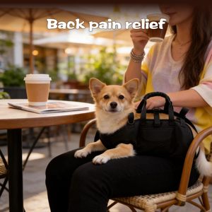 Nueva Mochila Versátil para Mascotas - Bolsa de Viaje para Perros y Gatos con Correas para Hombro/Bandolera - Product Image 3