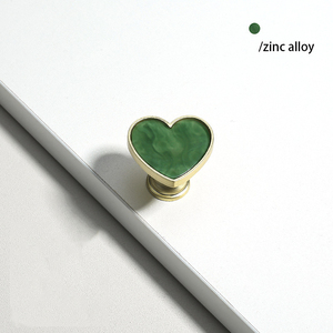 Wholesale Nordic Minimalist Vintage <strong>Funky</strong> Decorative Low Price Kitchen Simple Heart Shape Cabinet <strong>Drawer</strong> <strong>Knobs</strong> - Product Image 2