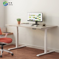 Vente d'usine Table de bureau réglable en hauteur Bureaux debout électriques ergonomiques