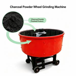 Proveedor de Máquina de Molienda de Polvo de Carbón con Motor Agitador de Alta Calidad y Doble Rueda - Product Image 1