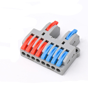 Bloque de Terminales Rápido de Cobre de Dos Entradas y Ocho Salidas, 32A 250V IP67, <span class=keywords><strong>Paralelo</strong></span> Rígido y Flexible, de Fabricante Chino Profesional - Product Image 1