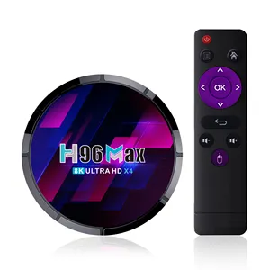 H96 Max x4 Amlogic S905X4 Android11.0 Dual WIFI 2gb/4gb ram 16gb/32gb/64gb ROM RGB Light Android 11.0 TV Box H96max