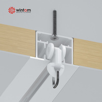Sistem Tirai Otomatis WINTOM Q5 Modern Berbahan Aluminium Alloy dengan Kontrol Aplikasi/Remote Tuya Zigbee untuk Kantor, Dapur, dan Ruang Tamu