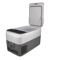 Compresor de refrigerador portátil automático, refrigerador de coche de 26L, enfriador portátil para Motor de RV, remolque de viaje para el hogar