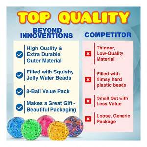 Wholesale TOYSRUNNER High Quality Eco-friendly TPR Fufu Squishy Pegajosos Sensory Play Anti-Anxiety Fidget Christmas Stress Toy - Product Image 3