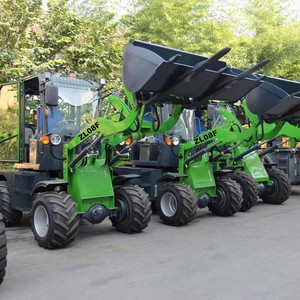 Trung Quốc nhỏ gọn thiết bị xây dựng Trung Quốc kết thúc trước 800kg Bánh Xe Tải cho sân phế liệu 4x4 DIESEL vật lộn <span class=keywords><strong>loader</strong></span> để bán - Product Image 2