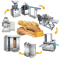 Ligne de production de baguettes automatique Limai, multi-carburant (gaz/vapeur/électricité), contrôle par écran tactile, entièrement automatique, haute performance, nouvelle génération