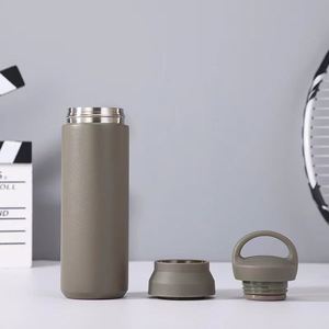 201 Stainless Steel Insulated Water Cup 20oz 6-12 Hours Heat Sublimation Straight Design Transparent Lid <b>Tea</b> <b>Infuser</b> - Product Image 3