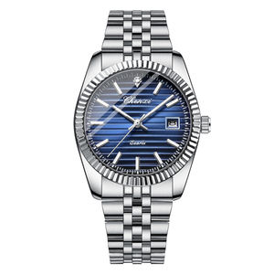 Fabricante de relojes personalizados reloj de regalo de fecha de cuarzo personalizado con logotipo de marca para hombres y mujeres - Product Image 1