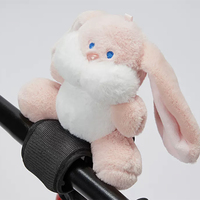 Housse de protection de guidon de vélo pour enfants, accessoires de vélo, animaux en peluche, jouet