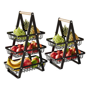Bol à <span class=keywords><strong>fruits</strong></span> portable pour l'organisation de la cuisine, le rangement <span class=keywords><strong>et</strong></span> la salle à manger, <span class=keywords><strong>fruits</strong></span>, légumes, pain, collations, panier à <span class=keywords><strong>fruits</strong></span> pour le comptoir de la cuisine - Product Image 1