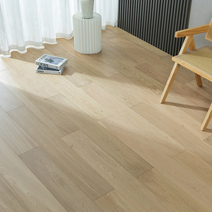Suelo de Madera Multicapa de Teca con Sistema T&G, Grado ABCD EN717-1, Anti Polillas, 16mm 20mm, Tabla Ancha de 300mm para Proyectos de Diseño de Interiores - Product Image 2
