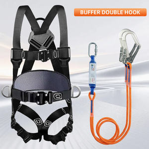<span class=keywords><strong>Harness</strong></span> Pengaman Tubuh Penuh 5-Titik dengan Bantalan dan Penyangga Pinggang untuk Pekerjaan Durasi Panjang - Product Image 2