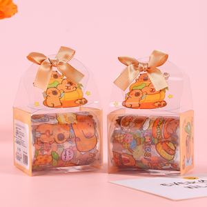 Cinta adhesiva de doble cara <span class=keywords><strong>ZEMU</strong></span> para manualidades de bricolaje para niños Diseño personalizable Embalaje de caja de regalo de 1m de longitud - Product Image 2