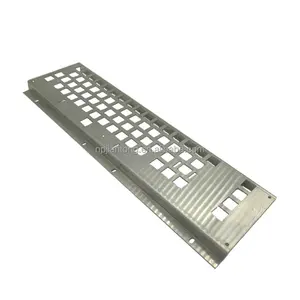 Panel de teclado de ordenador de aluminio de fabricación de chapa de pieza doblada estampada de chapa personalizada