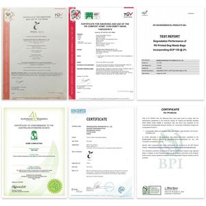 Sacs à déjections pour animaux de compagnie biodégradables imprimés sur mesure 2026, en amidon de maïs, compostables, pour chiens - Product Image 3