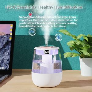 Humidificateur d'air pour la maison, brouillard épais, nouvelle grande capacité, chambre à coucher, silencieux, USB, humidificateur de bureau à atomisation - Product Image 4