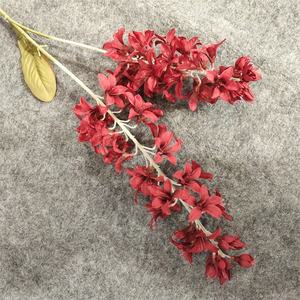 Flor de Jacinto <span class=keywords><strong>Orientalis</strong></span> de Seda Artificial Realista Hecha a Mano, 2 Tenedores para Decoración del Hogar, Boda y Navidad, Novedad de 2017 - Product Image 6