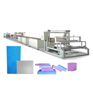 Ligne de production de panneaux en mousse PS à double vis de haute qualité, extrudeuse, moteur PLC, boîte de vitesses, feuille, économie d'énergie, mousse CO2 HOTY - Product Image 1