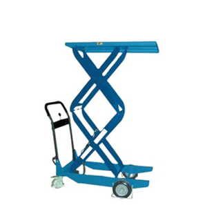 Chariot de Table élévatrice hydraulique, plateforme de levage à ciseaux manuel, fabriqué en chine - Product Image 1