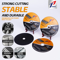 Disque abrasif en acier inoxydable haute dureté de 7 pouces, anti-écaillage, compatible OEM, personnalisable pour meuleuse d'angle