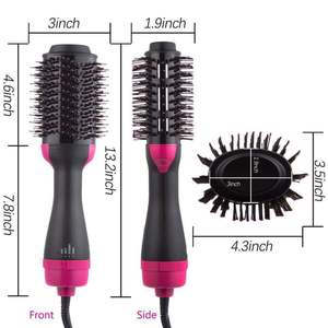 Brosse sèche-cheveux professionnelle HQ Mixed Proc, outils de coiffage en une seule étape, chauffage rapide, lissage et séchage des cheveux, brosse à air chaud - Product Image 1