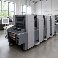 Heidelberg Speedmaster SM52-4 Farb-Offsetdruckmaschine (Modell 2005) zum Drucken von 0,06 mm dickem beschichtetem Papier und Karten