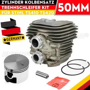 Cilindro y Pistón de 50 mm para Motosierra 4238 020 1202 para STIHL TS410 TS420 # Kit de Juntas de Pistón y Cilindro 4238 020 1202 - Product Image 1