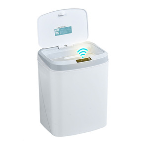 Trash Bin Intelligent Induction Automatic Sensing Trash Can Smart Dustbin Trash Bin Living Room Rubbish Office Smart Electric With Lid